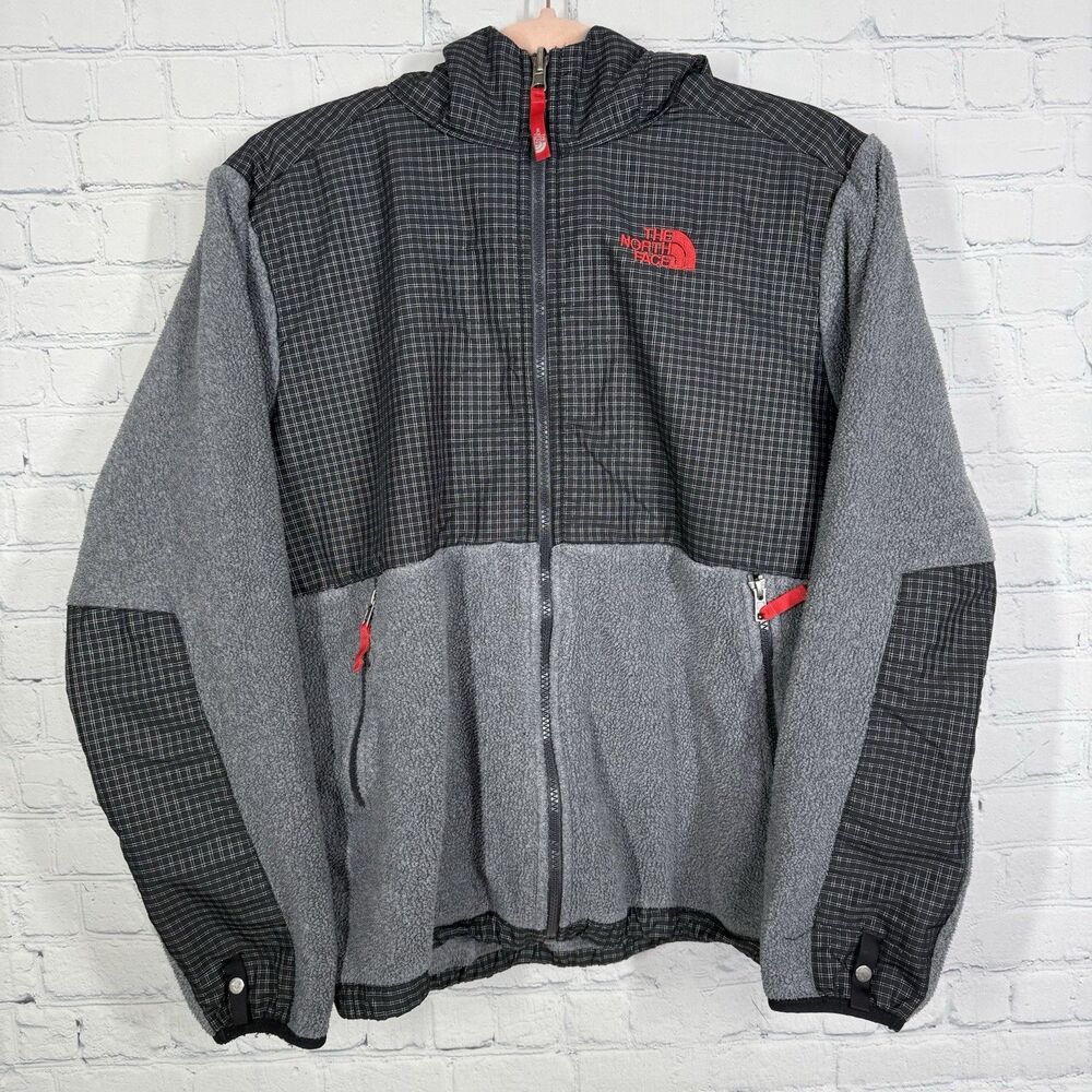 The North Face Denali Porlatec Fleece Jacket Kids Boy Youth XL Hooded Full Zip